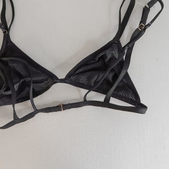 Black Bralette See-through - Picture 2 of 2